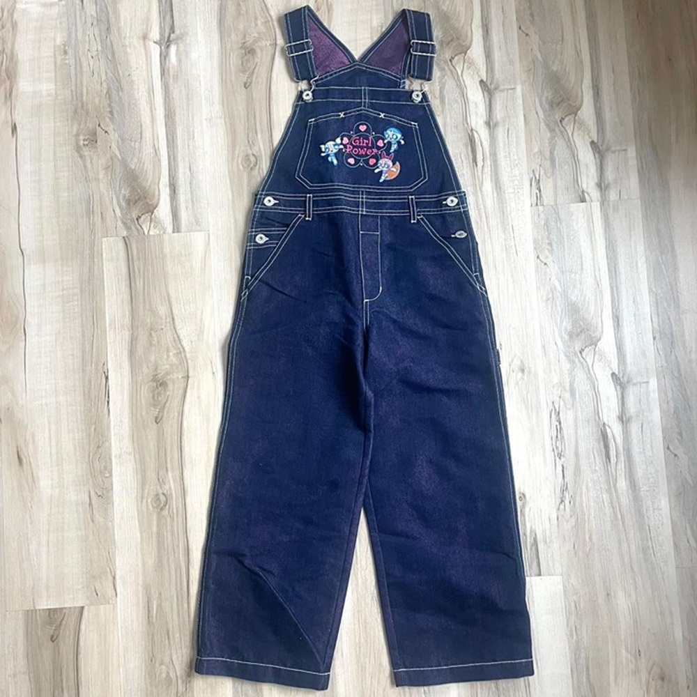 Cartoon Network Girl Power Denim Patch - Blue and Pink